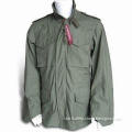 Military Coat, Made of 100% Reinforced Cotton, Suitable for Training